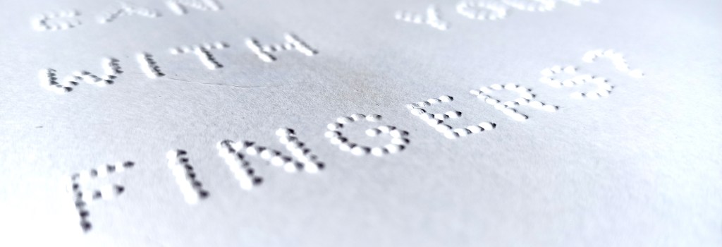 Can You Read With Your&nbsp;Fingers?