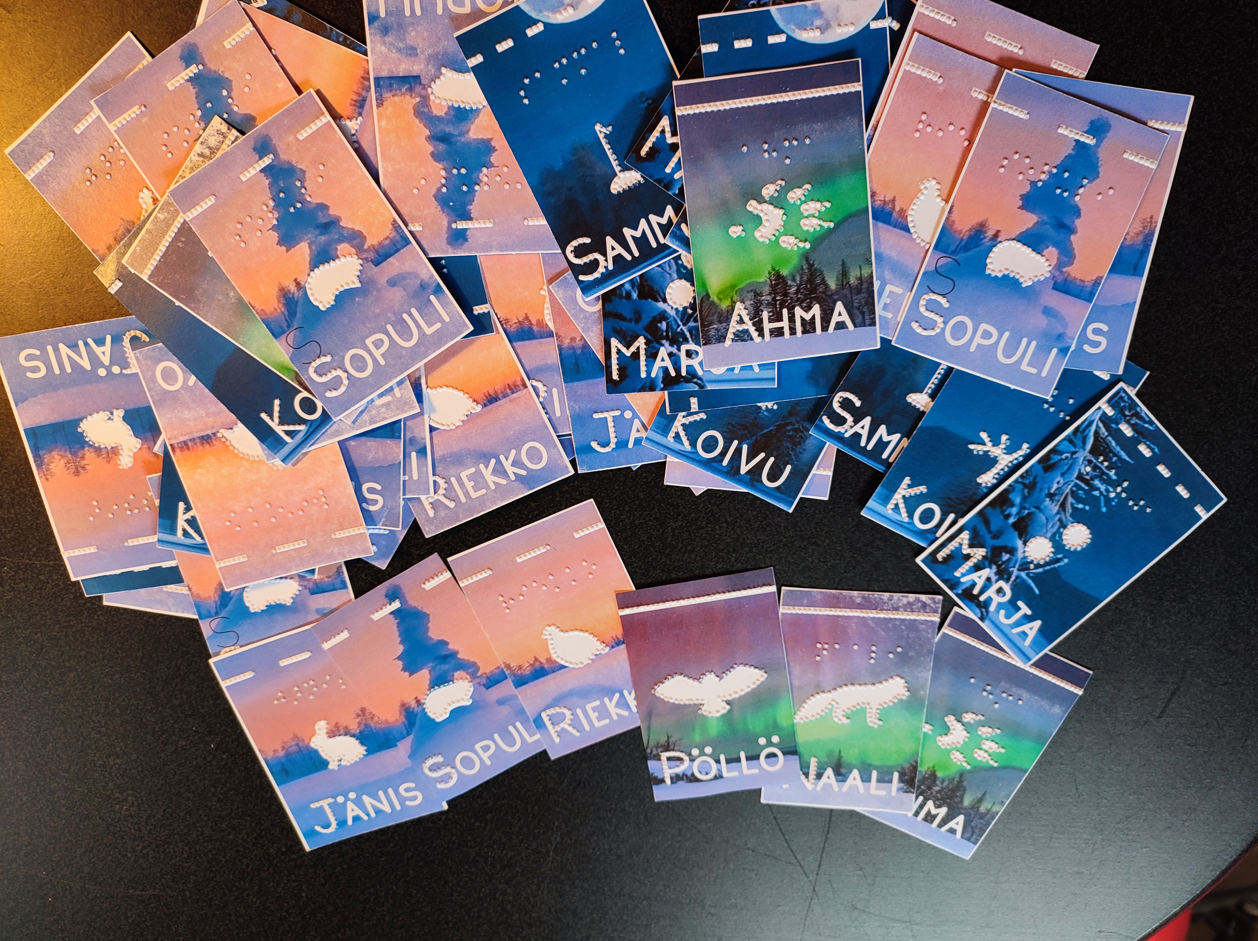 Kaamos Prototype: One Month to Go! Part 1: the Cards